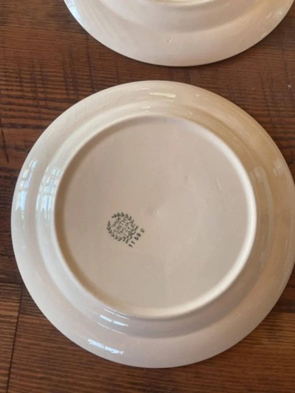 6 Plate Taylor Smith Taylor‎ Swiss Provincial 7 1/4” Yellow Antique 1952 Plates